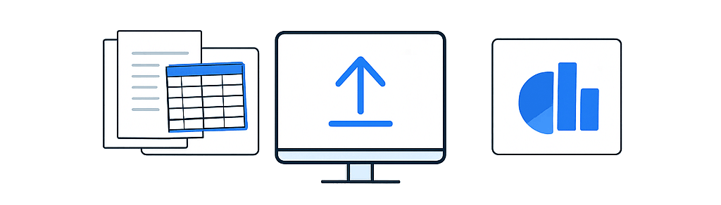 Illustation fragmented tools