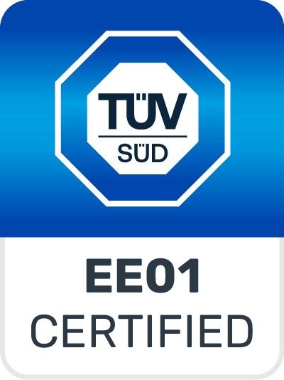 TÜV Certified