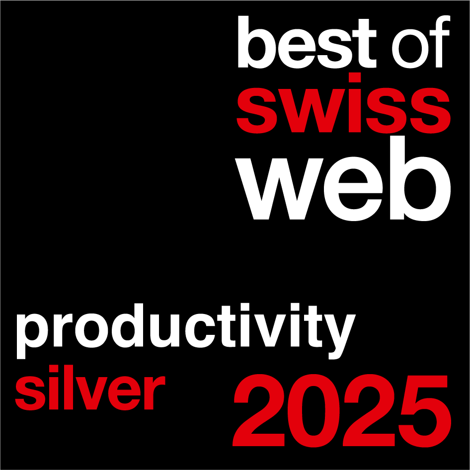 Best of Swiss Web 2025 — Productivity