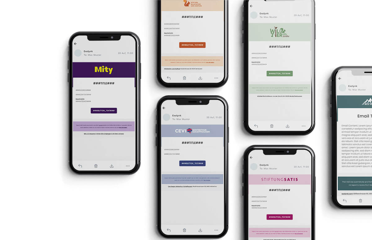 Email marketing with your own gateway, or ours.
