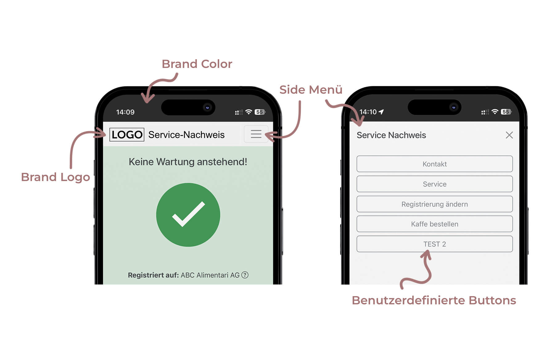 Service upselling, baked into every QR scan.